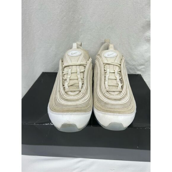 Nike Men's Air Max 97 White Hot Ice Sneakers CT4526-100, Size 7 Pre-owned - Picture 3 of 5